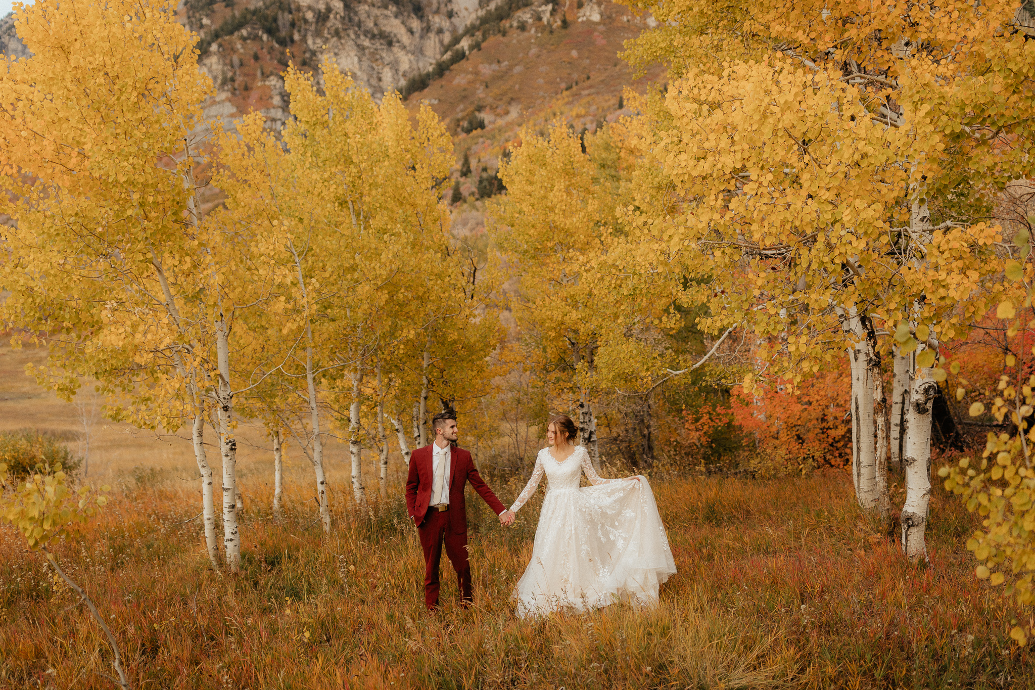 Fall Bridals in Utah
