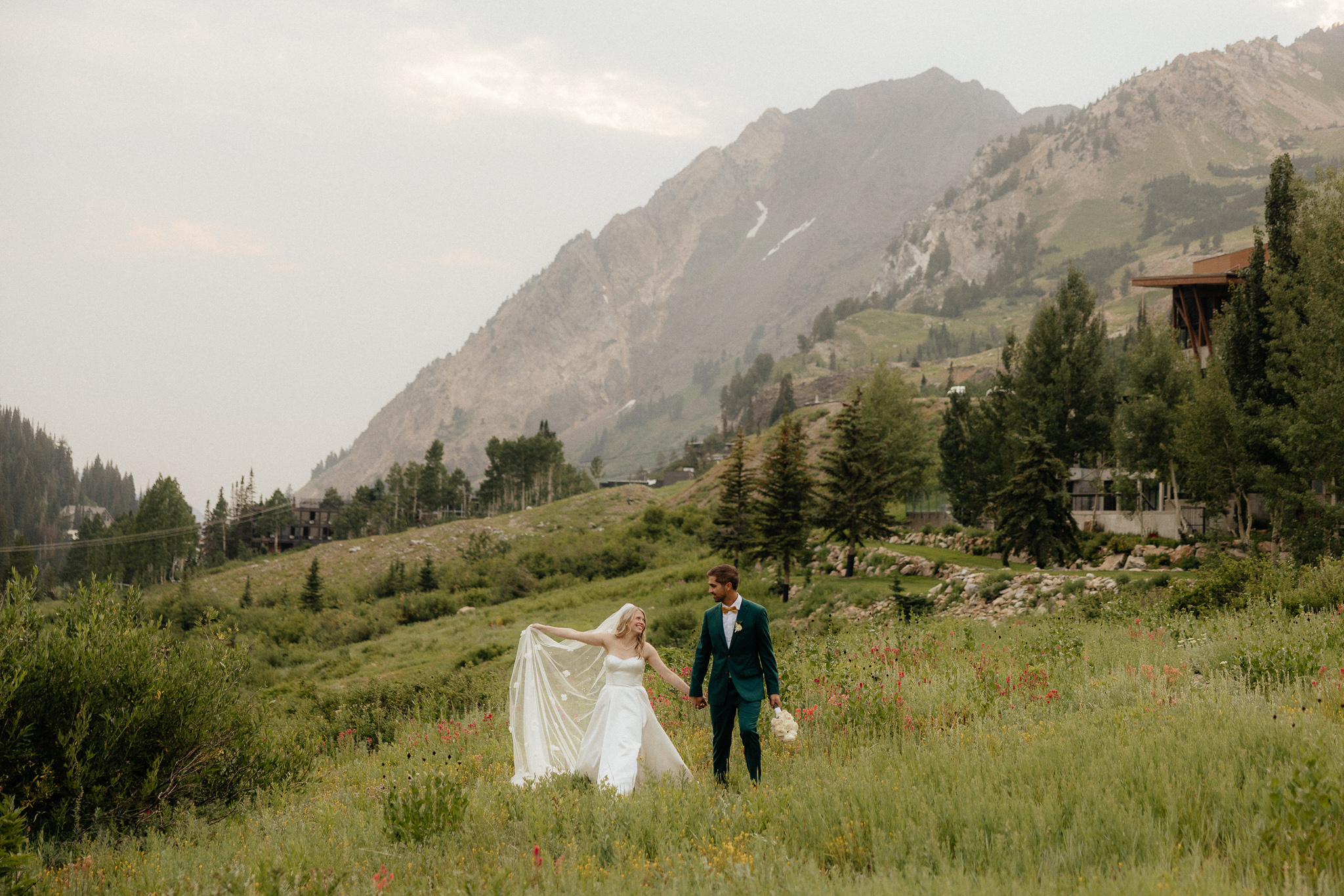 Wedding at Snowpine Lodge in Alta, Utah