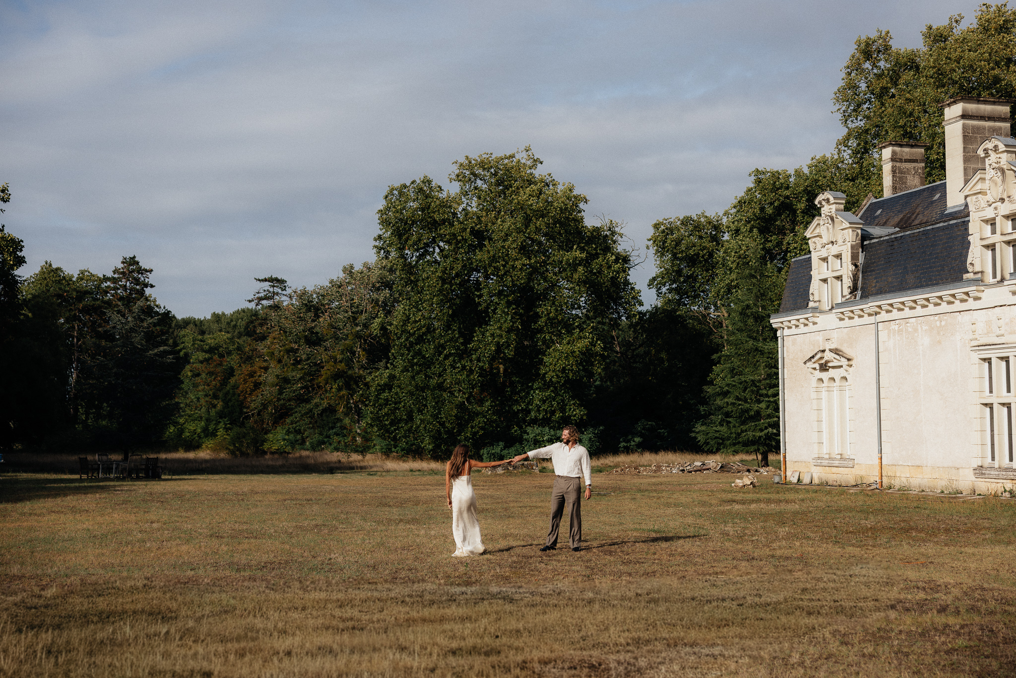 Chateau de Belebat Couple Shoot in France
