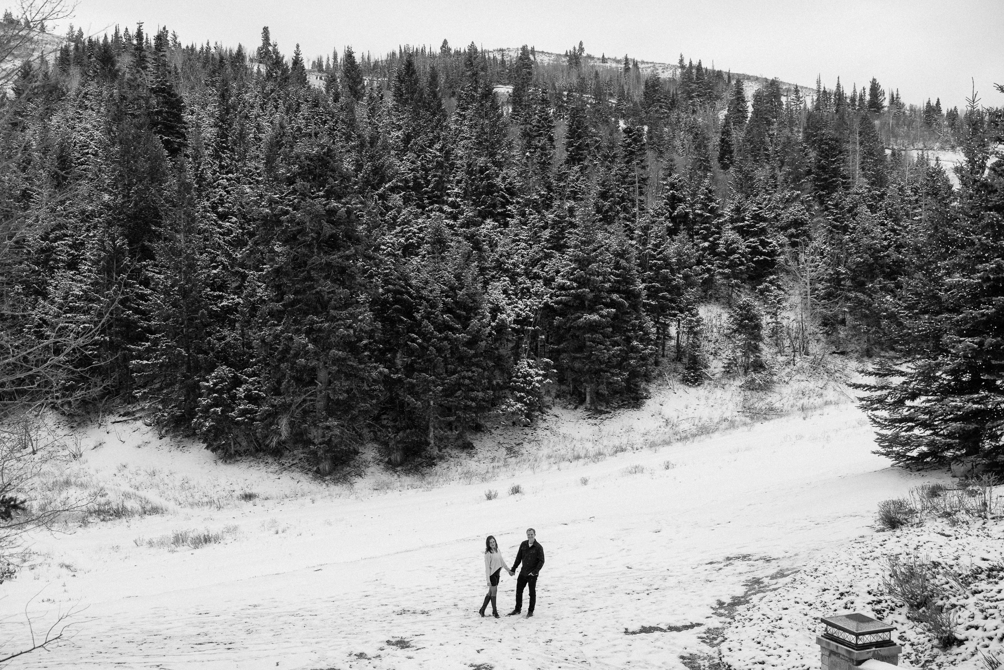 Engagement photos in Park City, Utah